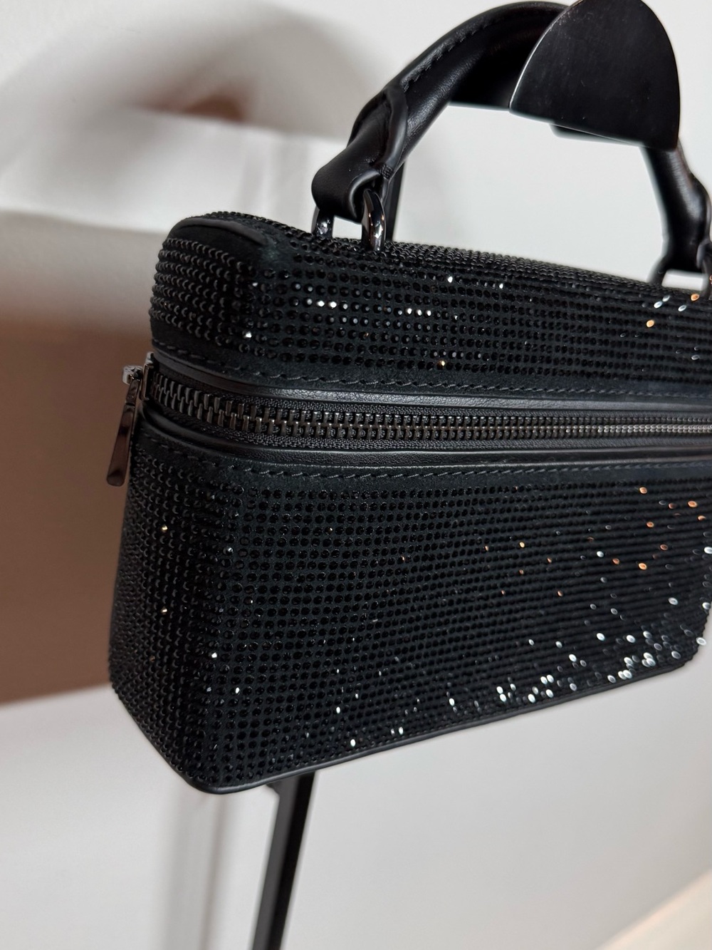MICHAEL Michael Kors Jana Extra-Small Embellished Suede Convertible Crossbody - Picture 3 of 8